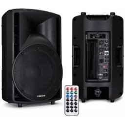 Coluna Profissional Bi-Amplificada ABS 15" USB/SD/MP3 360W - FONESTAR