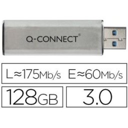 Pen Drive Usb Flasf 128GB 3.0 - Q-CONNECT