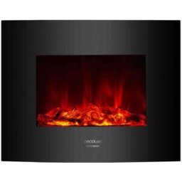 Lareira Eléctrica 2000W 26" READY WARM 2600 CURVED FLAMES - CECOTEC