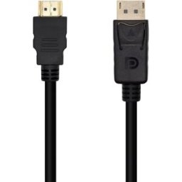 Cabo Conversor Displayport Macho - HDMI Macho (3 mts) - AISENS