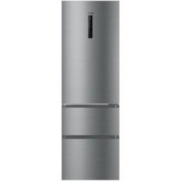 Frigorífico Combinado Total No Frost New Gentle Silver 348L E (Inox) - HAIER