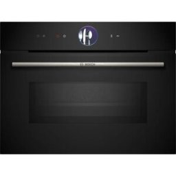Forno Compacto de Encastre Serie 8 CMG7761B1 c/ Microondas 45L 900W (Preto) - BOSCH