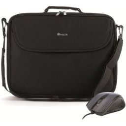 Mala Proteção/Transporte p/ Portátil 16" (Preto) c/ Rato Incluído - NGS Bureau Kit