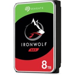 Disco Rígido 3,5" IronWolf 8TB 7200RPM 256MB SATA III - SEAGATE