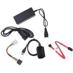 Conversor IDE/SATA -> USB c/ Fonte Alimentação