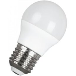AIGOSTAR Lampada LED Opalina 220V E27 4W Branco F. 6000K 340Lm