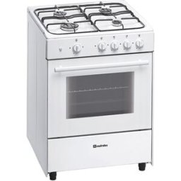 Fogão a Gás Natural 4 Zonas G 600 W NAT ST 49L (Branco) - MEIRELES