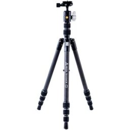 Tripé de Viagem VESTA TB204CB c/ Cabeça Esférica (Preto) - VANGUARD