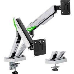 Suporte Mesa p/Monitor/TV 17-38" (Preto/Branco) - AISENS