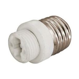 Suporte Adaptador Lampada E27 -> G9