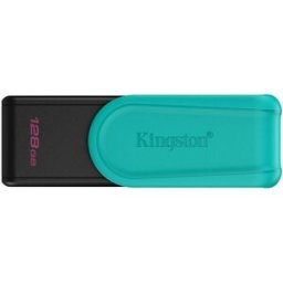 Pen Drive DataTraveler Exodia S USB 3.2 128GB (Preto/Turquesa) - KINGSTON