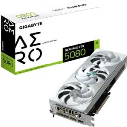 Placa Gráfica GeForce RTX 5080 Aero OC 16GB GDDR7 DLSS4 - GIGABYTE