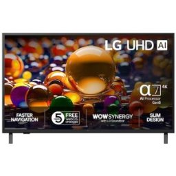 Smart TV 43" Série UA74 (2025) AI 4K Ultra HD Wi-Fi (Preto) - LG