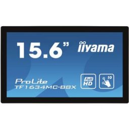 Monitor Touch ProLite IPS LED 15.6" TF1634MC-B8X Full HD (Preto) - IIYAMA