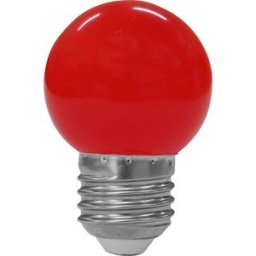 Lampada LED E27 B45 220V 2W 270Lm - Vermelho
