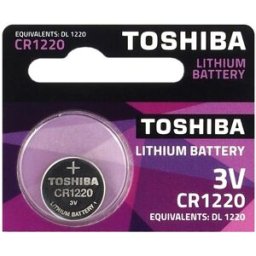 Pilha Lithium CR1220 3V - TOSHIBA