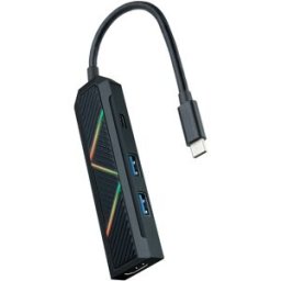 HUB USB-C - USB-C / 2x USB-A / HDMI - Nanocable