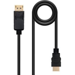 Cabo Conversor DisplayPort Macho - HDMI Macho (50cm) - Nanocable