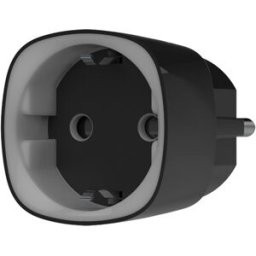Tomada Inteligente s/ Fios c/ Comando e Medidor Consumo (Preto) - AJAX