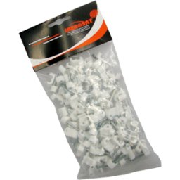 IBEROSAT Pack 100x Abraçadeiras Duplas 5mm c/ Prego