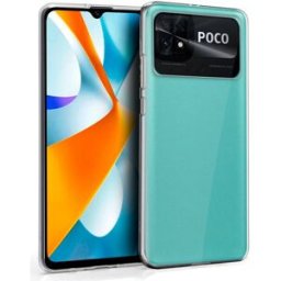 Capa de Silicone p/ Xiaomi Poco C40 (Transparente) - COOL
