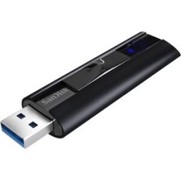 Pen Drive USB Extreme Pro 256GB USB 3.1 (Preto) - SANDISK