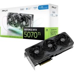Placa Gráfica NVIDIA GeForce RTX 5070 Ti "Blackwell" Overclocked Triple Fan Plus GDDR7 DLSS4 - PNY