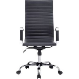 Cadeira de Escritório Executiva (Preto) - EQUIP