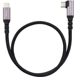 Cabo USB-C 90º Macho - USB-C Macho 100W/5A 4K/60Hz (1 metro) - NANOCABLE