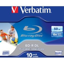 Pack 10x Blu-Ray BD-R 50GB - VERBATIM