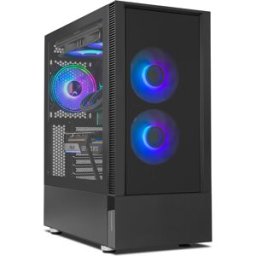 Caixa ATX Hummer Nemesis ARGB Tempered Glass (Preto) - NOX