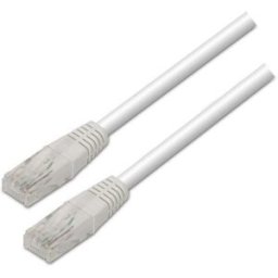 Cabo de Rede RJ45 Cat5e U/UTP Branco (3 mts) - AISENS
