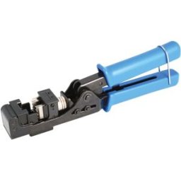 Alicate de Cravar e Corte p/ Fichas Keystone RJ45 Femea 90º IDC 110 Dual - NIMO