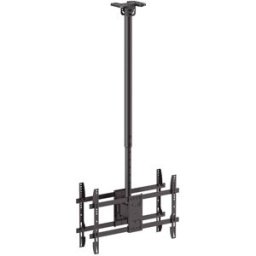 GSC Suporte Teto Rotativo p/ 2x TV´s LCD/LED/PLASMA 43" ~ 86" VESA 600x400 (Preto) - HOLMIOS
