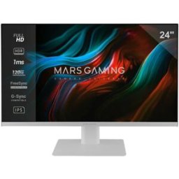 Monitor 24" MV-24 Full HD LED (Branco) - MARS-GAMING