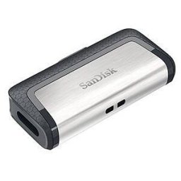 Pen Drive USB/USB-C Compatível c/ Smartphones 32GB (Prateado) - SANDISK