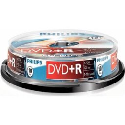 Pack 10x Discos DVD+R 4.7GB 16x - PHILIPS
