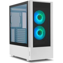 Caixa ATX Hummer Nemesis ARGB Tempered Glass (Branco) - NOX