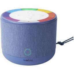 Coluna Portátil Bluetooth "Box Blue" 2.1 Canais (Azul) - WOBIE