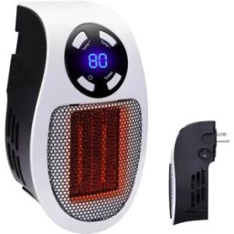 WISE Aquecedor Termoventilador Portátil 400W c/ Ligação Direta à Tomada