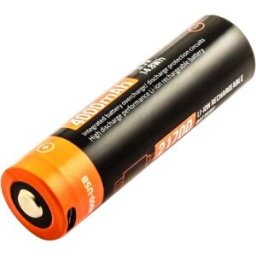 Pilha Recarregável 21700 3,7V 4000mAh c/ Porta de Carregamento micro-USB