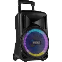 Coluna Portátil LED MK2 10" 450W BLUETOOTH/USB/SD c/ Microfone + Comando (FT10LED) - FENTON