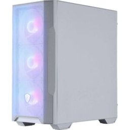 Caixa Micro-ATX MAG Forge M100R ARGB Tempered Glass (Branco) - MSI