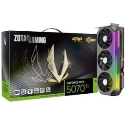 Placa Gráfica Gaming NVIDIA GeForce RTX 5070 Ti "Blackwell" 16G GDDR7 DL4 - ZOTAC