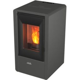 Salamandra de Pellets 6,2kW Nina 6 (Cinza) - ARTEL