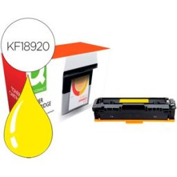 Toner Compativel Canon Lbp611Y I-Sensys Lbp610 (Amarelo) - Q-CONNECT