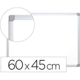 Quadro Branco Lacado Magnetico Moldura Em Aluminio - Q-CONNECT