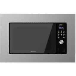 Microondas de Encastre GrandHeat 2000 Built-In Steel 900W 23L (Cinzento) - CECOTEC