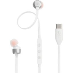Auriculares Tune 310C USB-C c/ Microfone (Branco) - JBL