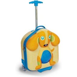 Trolley Oops Happy Eva 3D 40 cm Cão